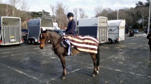 Till final. Emma Cappelen blev en av tio som gick vidare till final i GP-ponnyn.