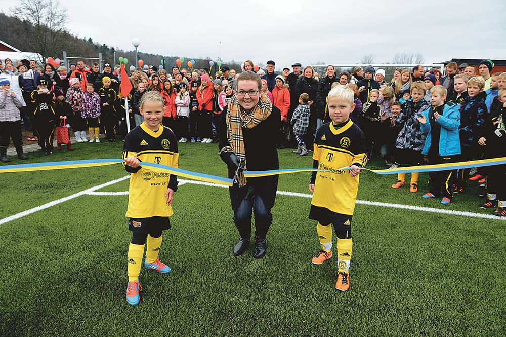 Feststämning på Forsvallen