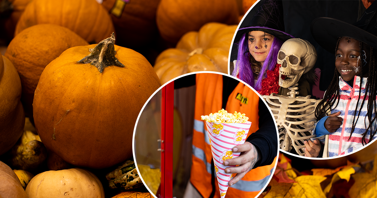 Halloweenfirande på Ale Torg