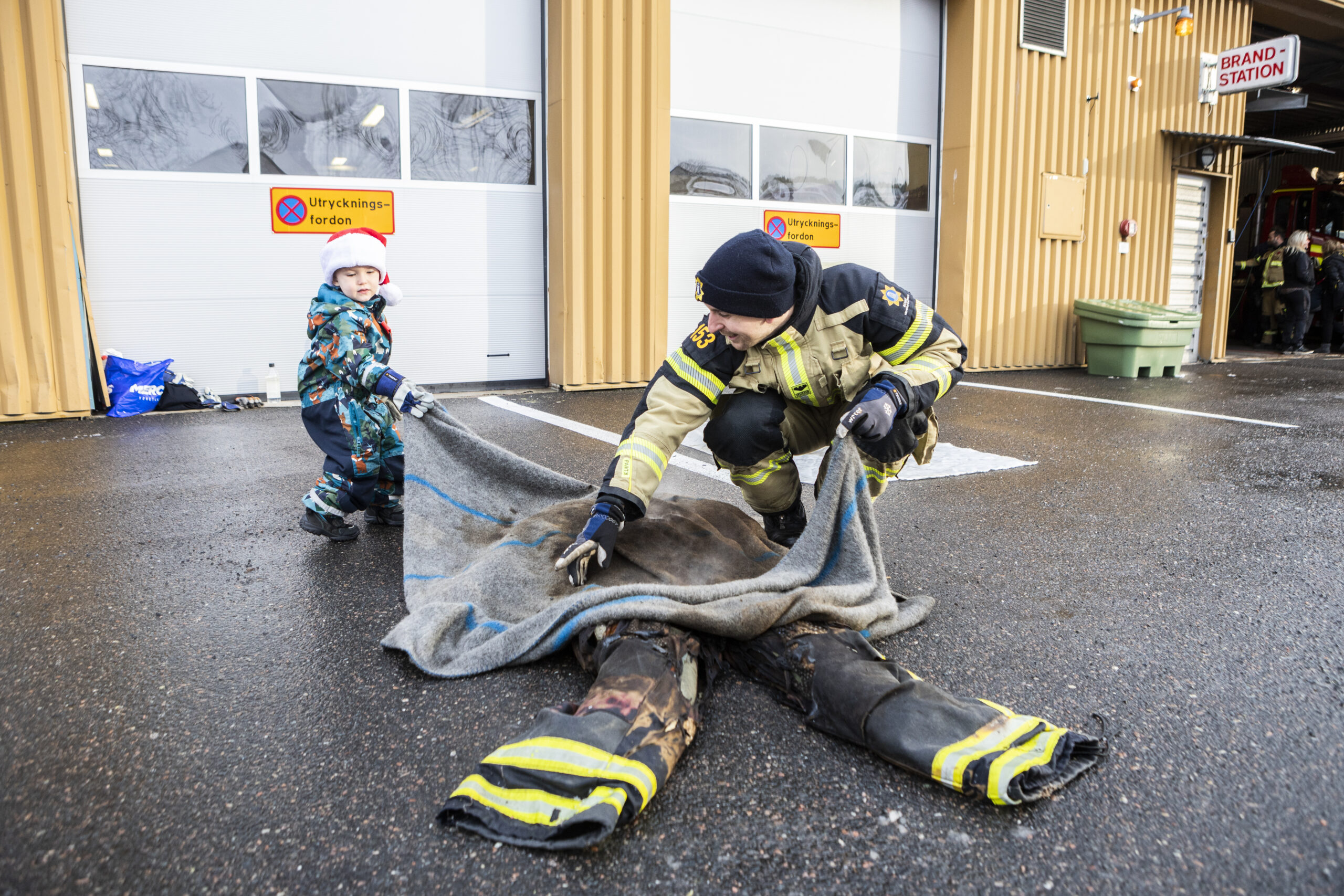 Brandstationerna håller öppet hus