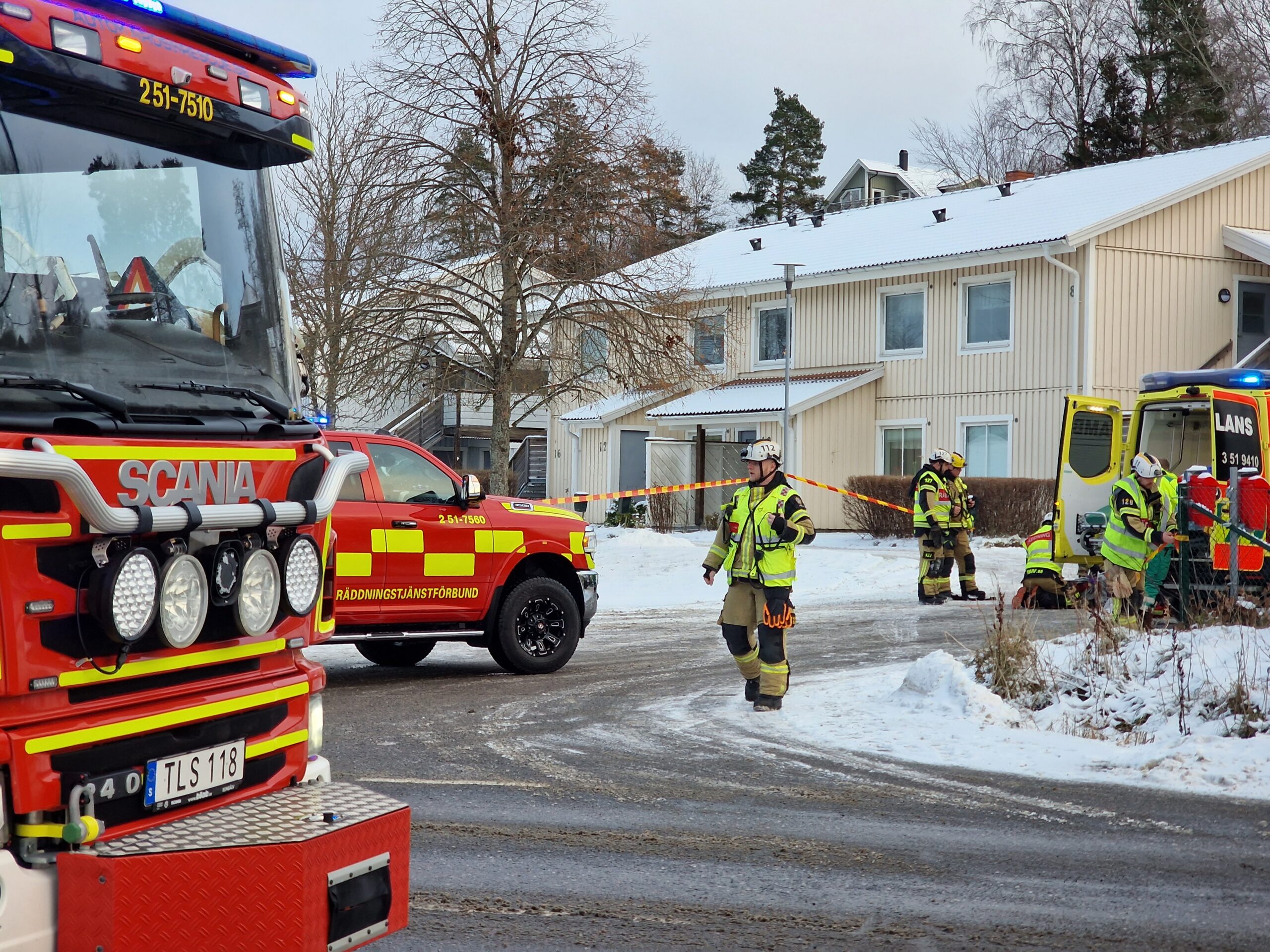 Person påkörd – förd till sjukhus
