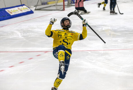 Robin Björkestam jublar