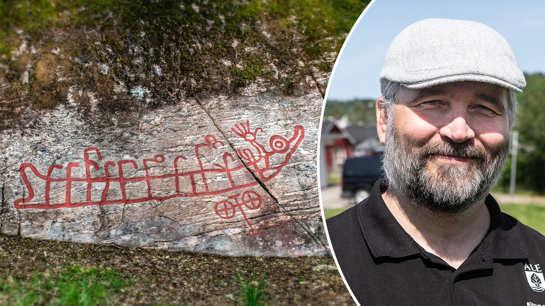 Hällristningarna i Ale lyser igen
