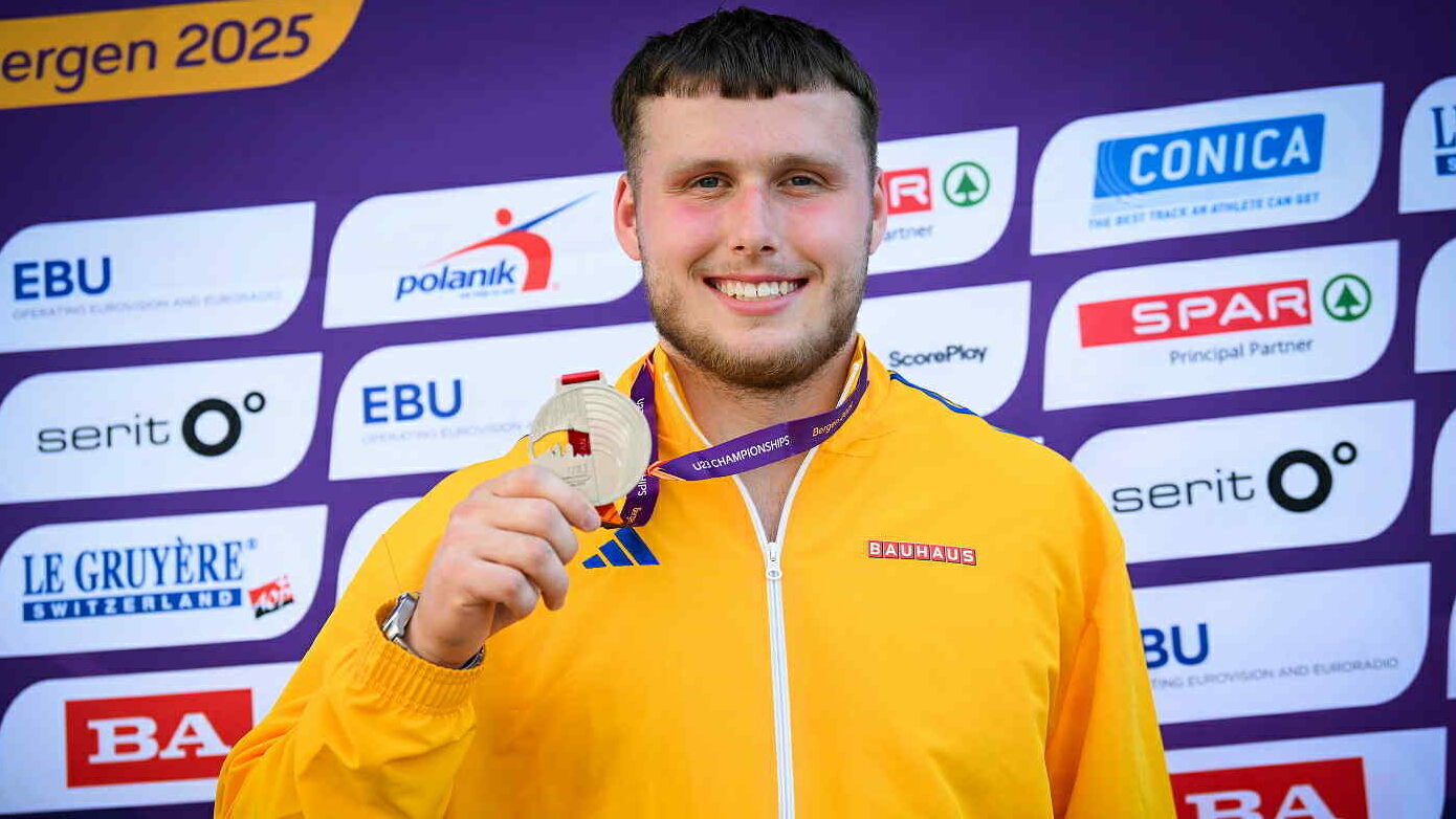 Första SM-medaljen för Leo Zikovic