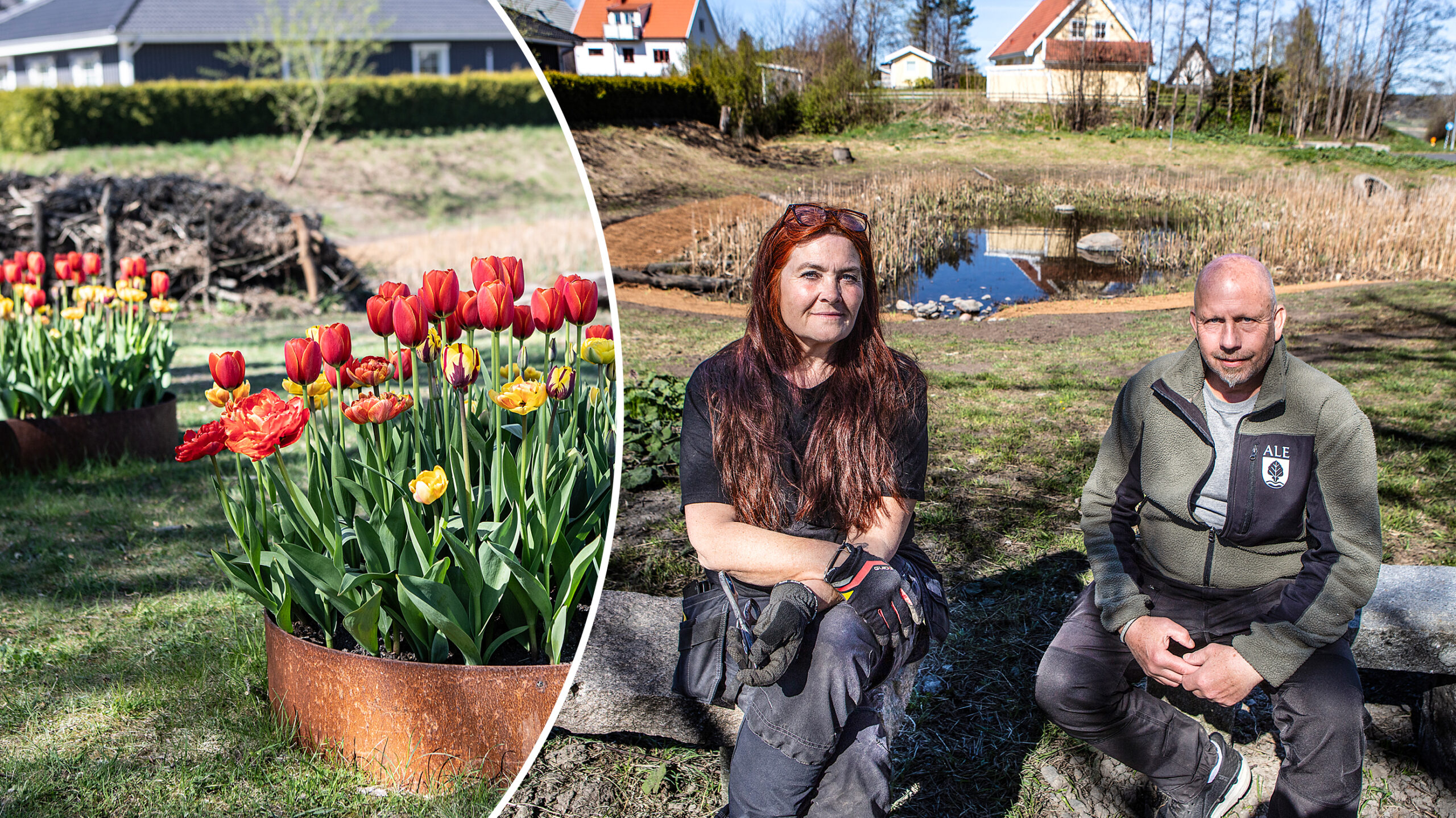 Grön oas mitt i Älvängen