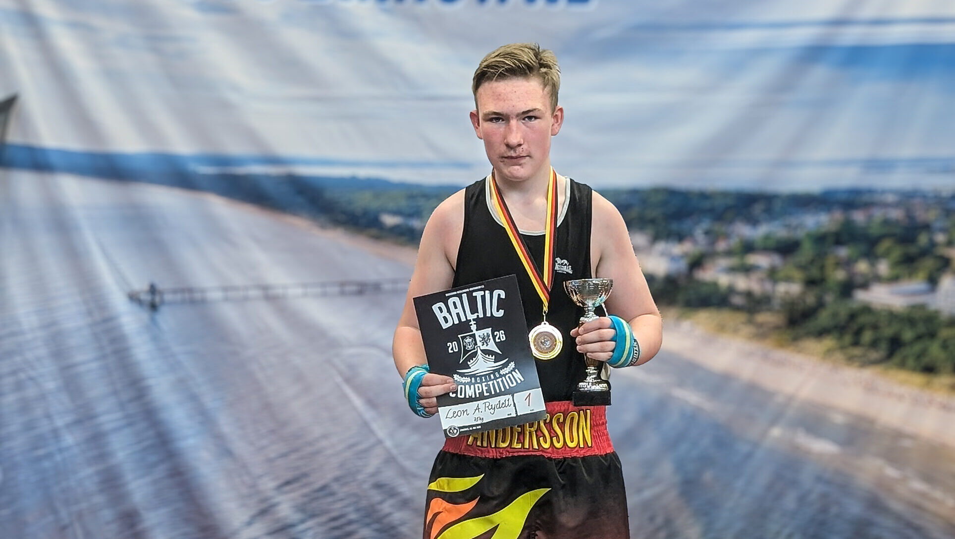 Leon Andersson Rydell segrade i Tyskland