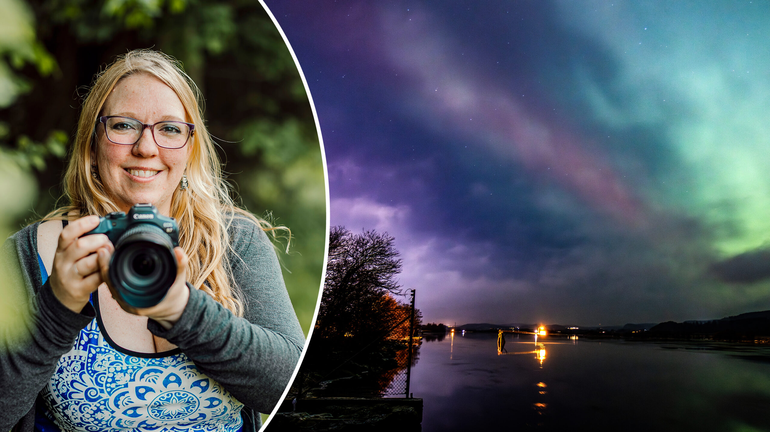 Embla prisad för bildspelet Norrskensnatt