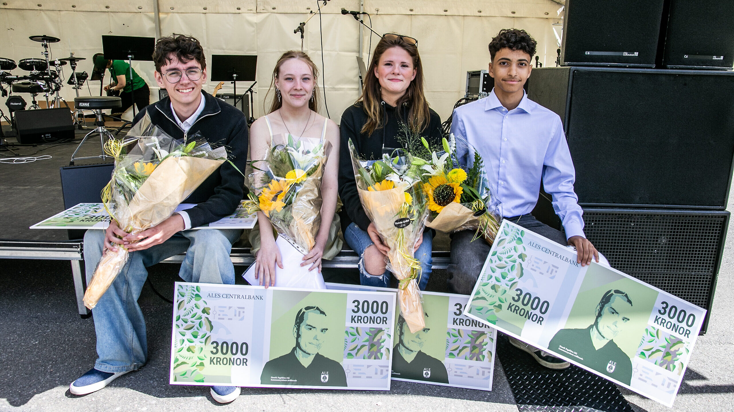 Folkfest när Ale firade nationaldagen