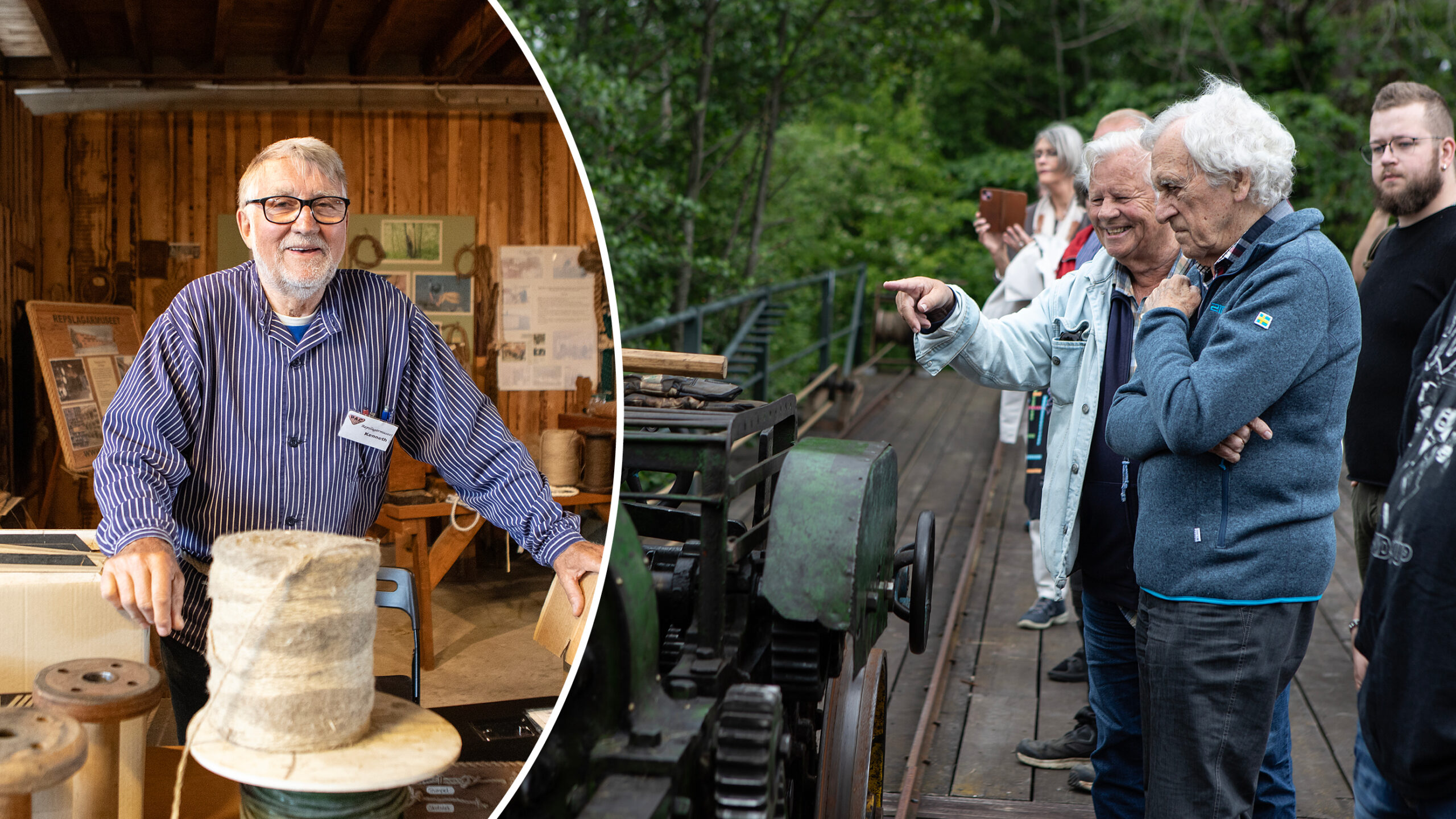 Dubbelt jubileumsfirande på Repslagarmuseet