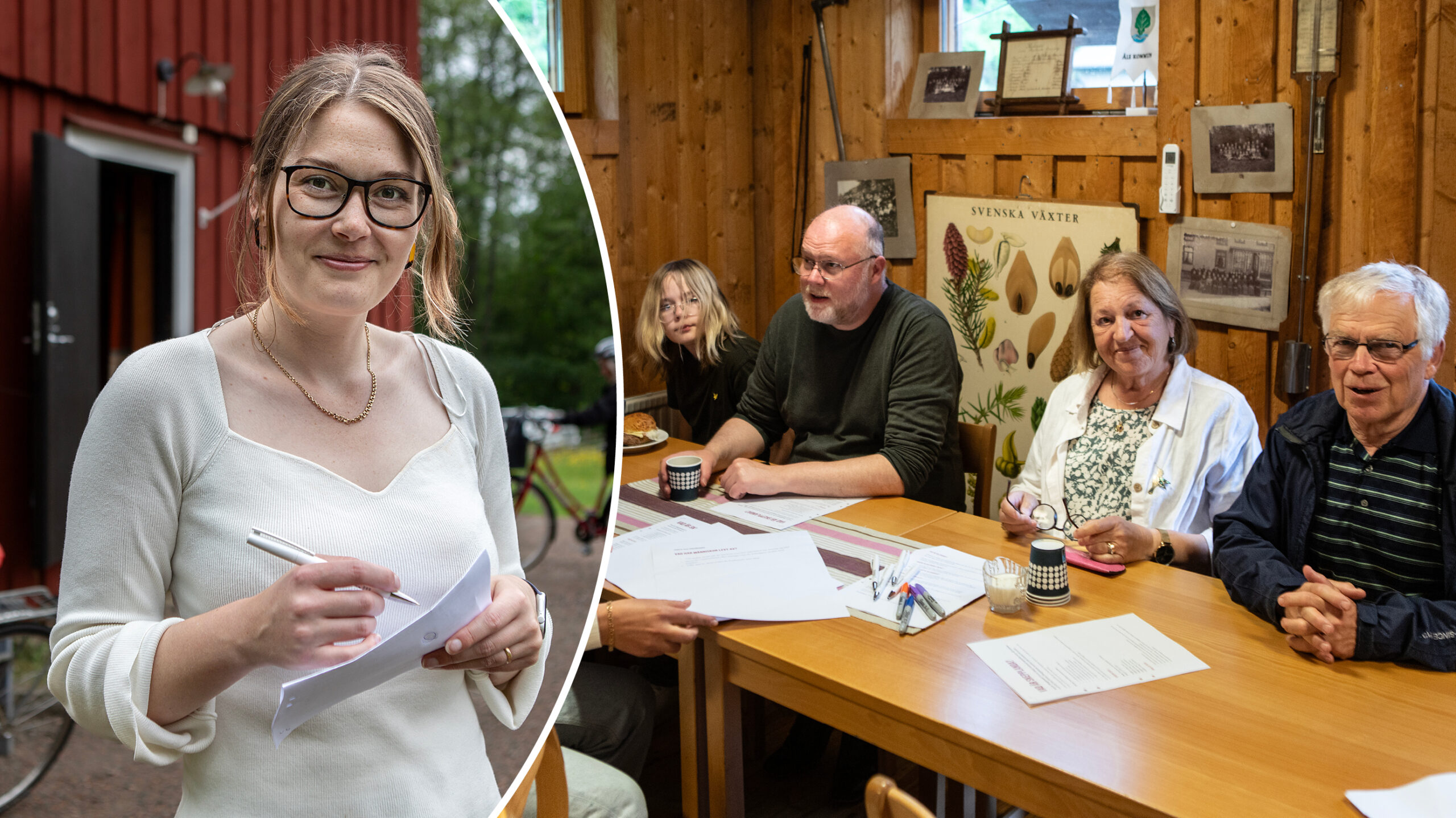 Skepplandaborna söker bygdens signaturer